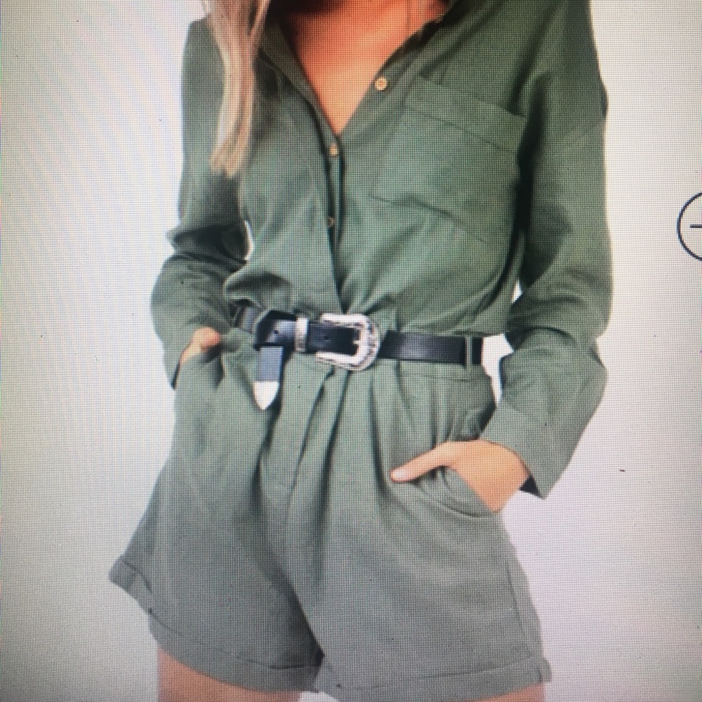 The Tabitha Playsuit (Army Green playsuit)